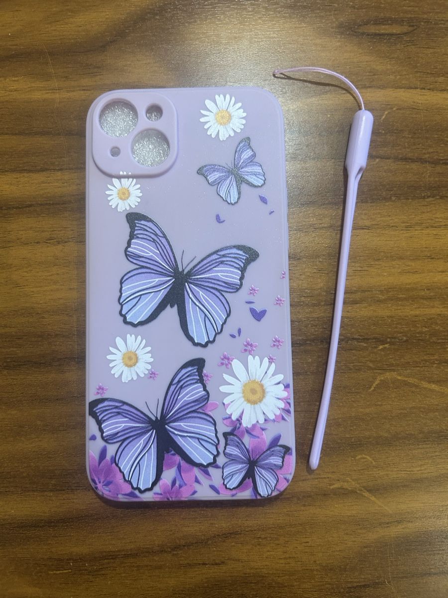 Cover & Protezioni schermo: Schmetterling Handyhülle iPhone 14 Plus Lila Neu – Nuovo e nell'imballaggio originale da Herisau venduto da Victoria-Classic