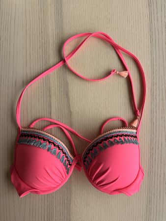 Victoria’s Secret Bikini-Top Gr 34B pink/ neuwertig