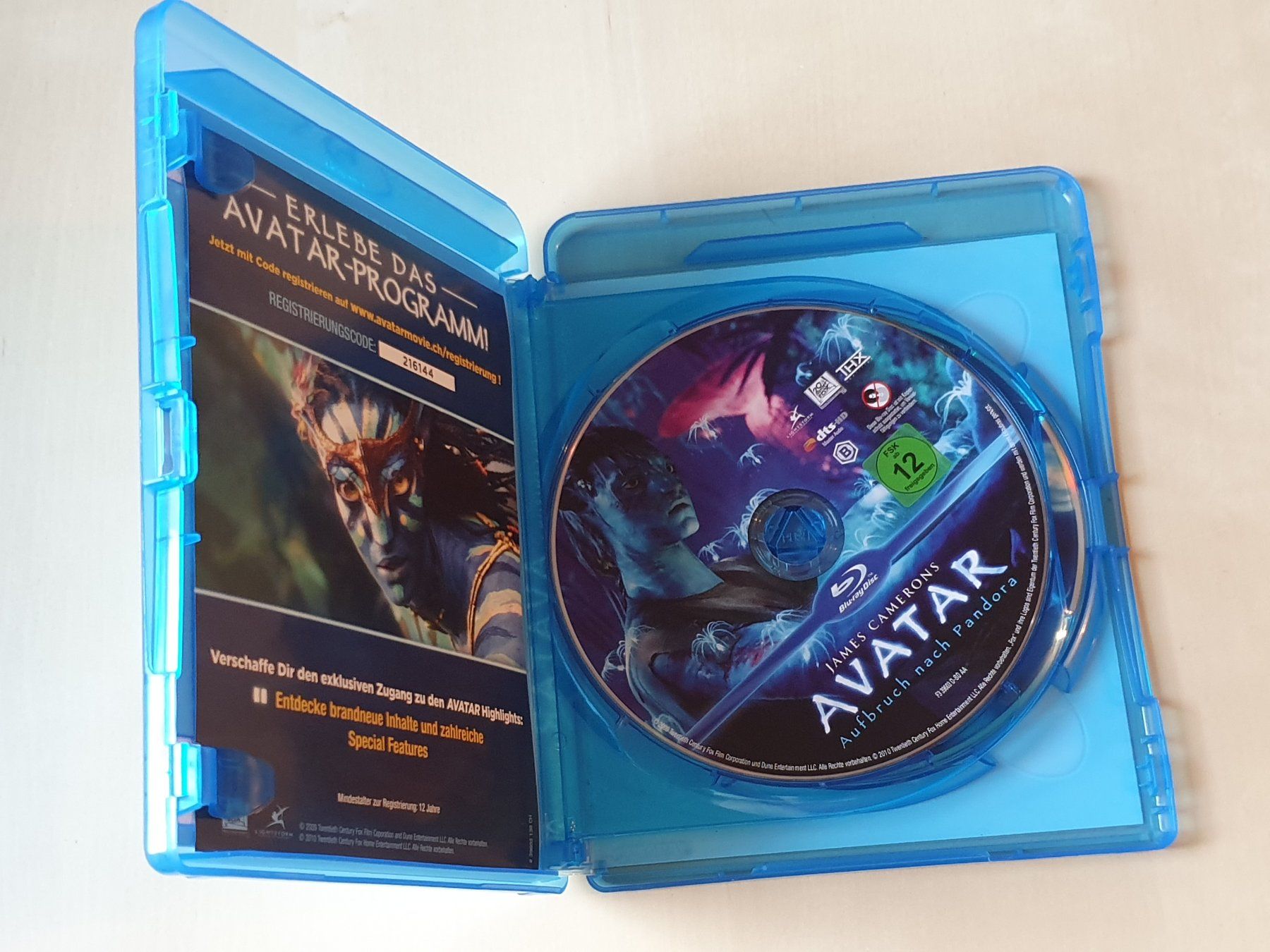 Alle DVDs: Avatar Blu-Ray + DVD – Gebraucht aus Stansstad von collectorsshop 2