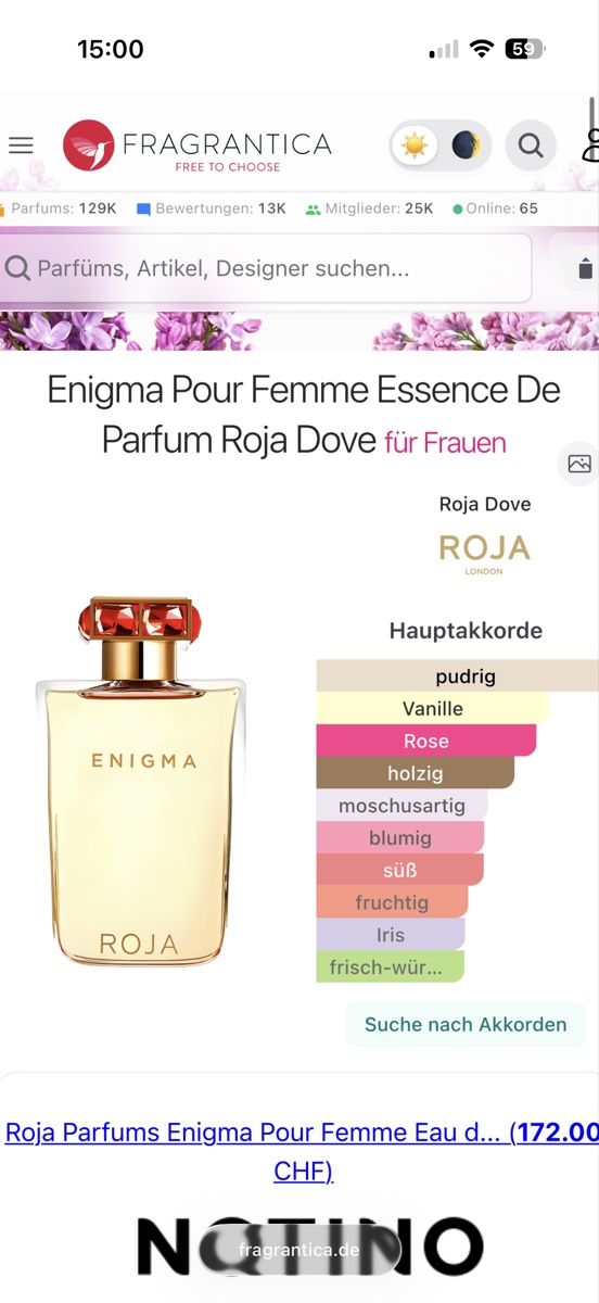 Roja Profumi & Eau de Toilette: Roja Enigma Essence de Parfum, 2 ml – Usato da Sursee venduto da nri_g5z8 1
