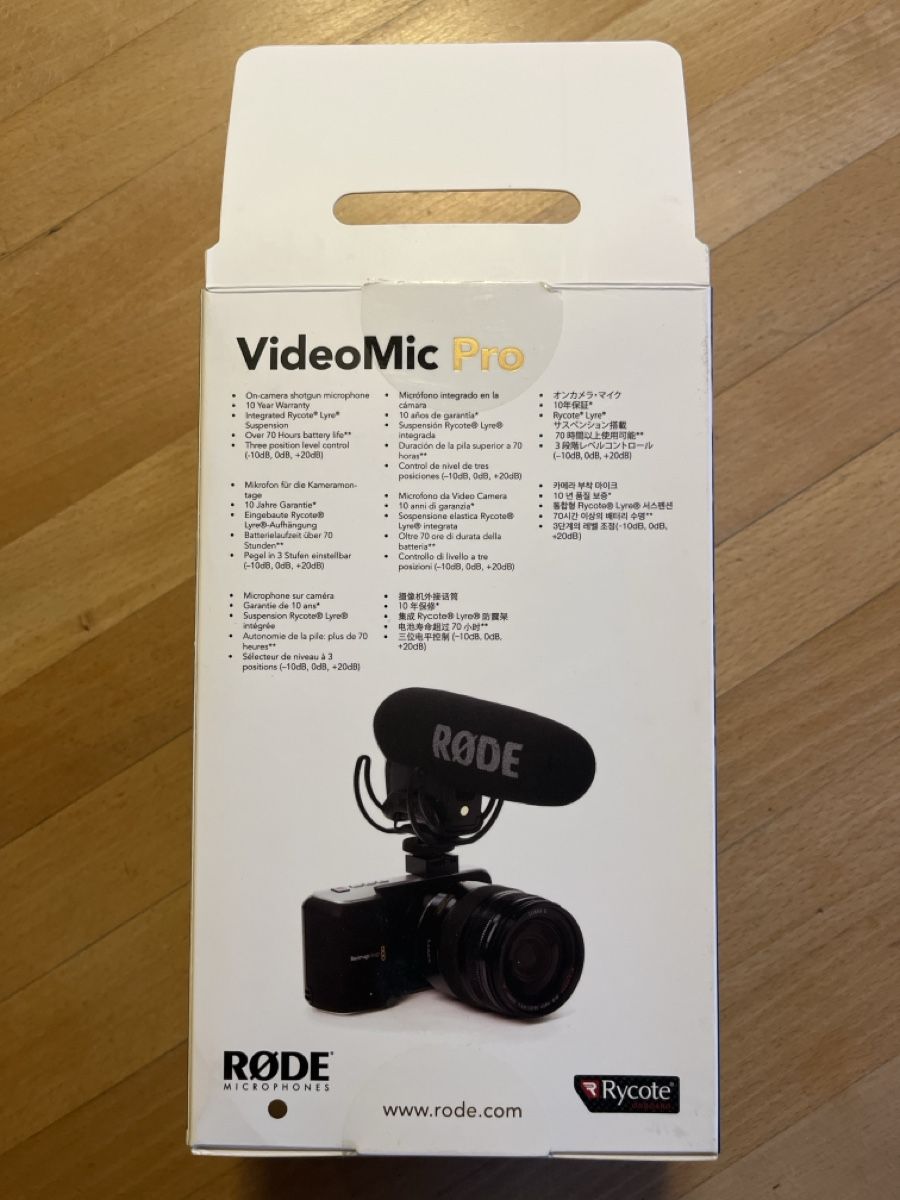Røde Mikrofone: VideoMic Pro – Neu (gemäss Beschreibung) aus Igis von zin_19 3
