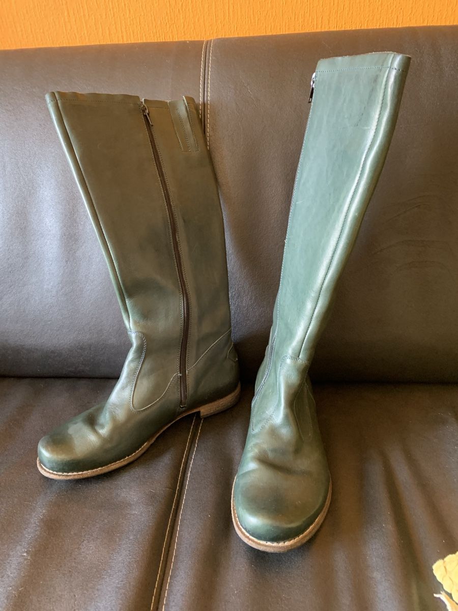 Think Scarpe da donna: Bottes THINK 38 bleu pétrole – Nuovo (secondo la descrizione) da Lausanne venduto da otemporaomores