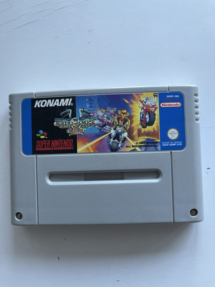 Nintendo Giochi: Jeux snes biker mice  – Usato da Genève venduto da Gameretro.85