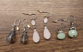 3 Paar Ohrschmuck