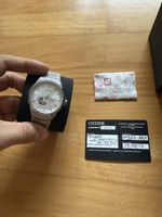 Montre homme Citizen automatique en titanium Boîte et carte 