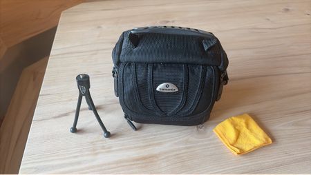 Samsonite Tasche mit Ministativ und Tuch guter Zustand