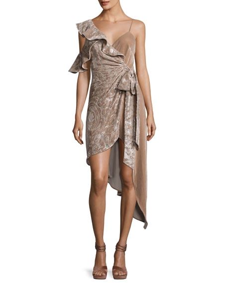 Self-Portrait Kleider: Self Portrait Velvet Dress – Neu (gemäss Beschreibung) aus Kilchberg von AK_KB