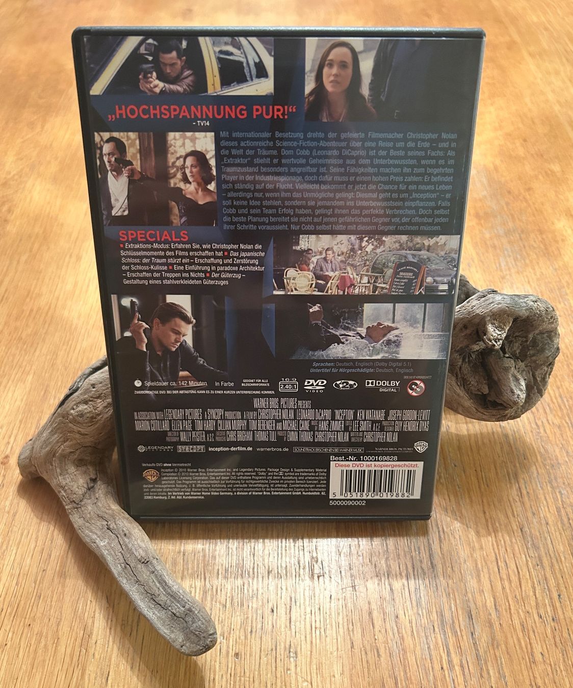 Tutti i DVDs: Inception (Leonardo Di Caprio) – Usato da Urnäsch venduto da Winterzauber12 1