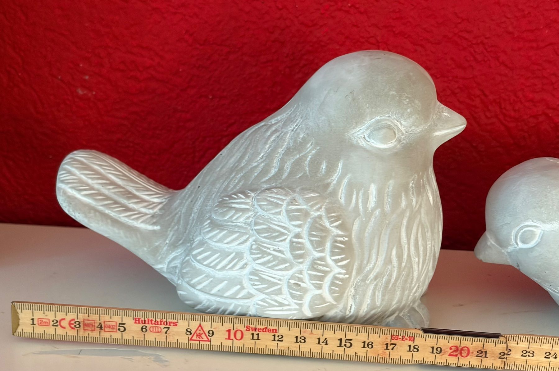 Statuette: 2er Set -Vögel aus Beton – Nuovo e nell'imballaggio originale da Zäziwil venduto da Emlea 6