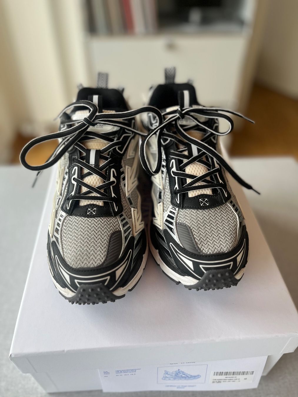 Off-White Scarpe da uomo: Off White "Be Right Back" grey/black - Size 42 – Nuovo (secondo la descrizione) da Luzern venduto da timoscog 5
