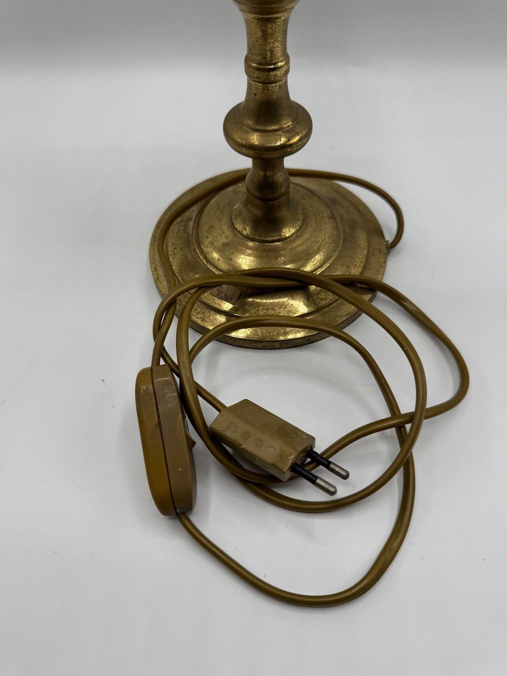 Bougeoirs: Messing Lampe / Kerzenständer Lampe – D'occasion à Sachseln par BONATI01 2