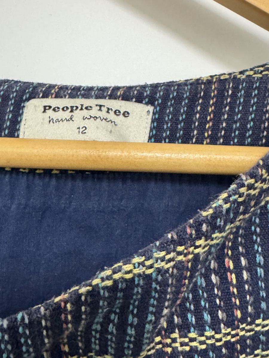 Vestiti: People tree Kleid - handwoven S – Usato da Muhen venduto da Cottoneyes 1
