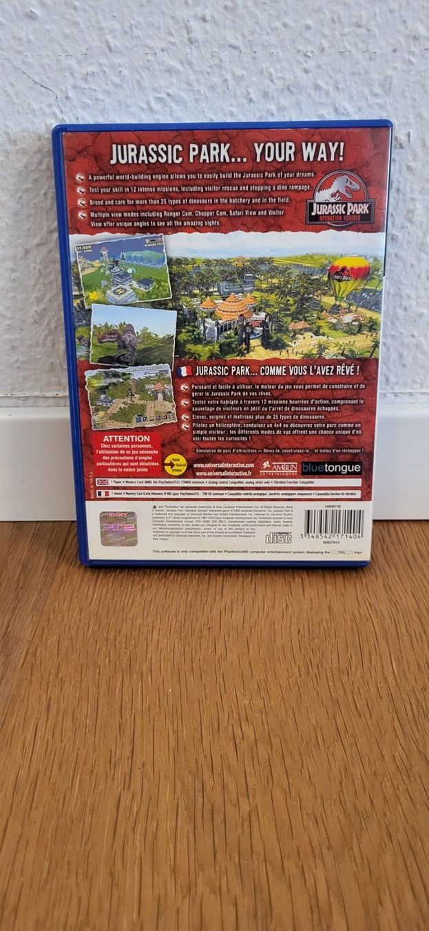 Sony Giochi: PS2 - Jurassic Park Operation Genesis – Usato da Münsingen venduto da DigitaleSpielecke 1