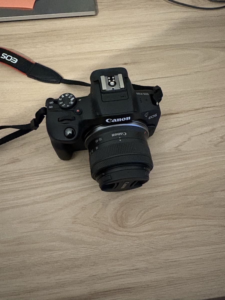 Canon Fotocamera: CANON EOS R100 + RF-S 18-45mm – Nuovo (secondo la descrizione) da Mannens venduto da arn_wd2x 1