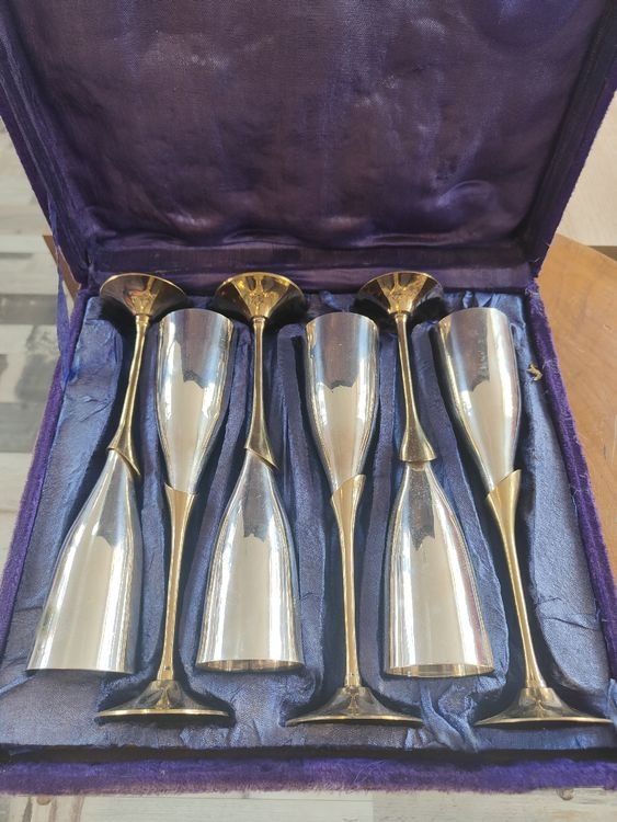 Flaconi: 6ER SET CHAMPAGNERGLÄSER  mid century designe – Usato da Hinwil venduto da Chnap