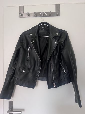 ASOS Kunstleder Bikerjacke, Grösse 34