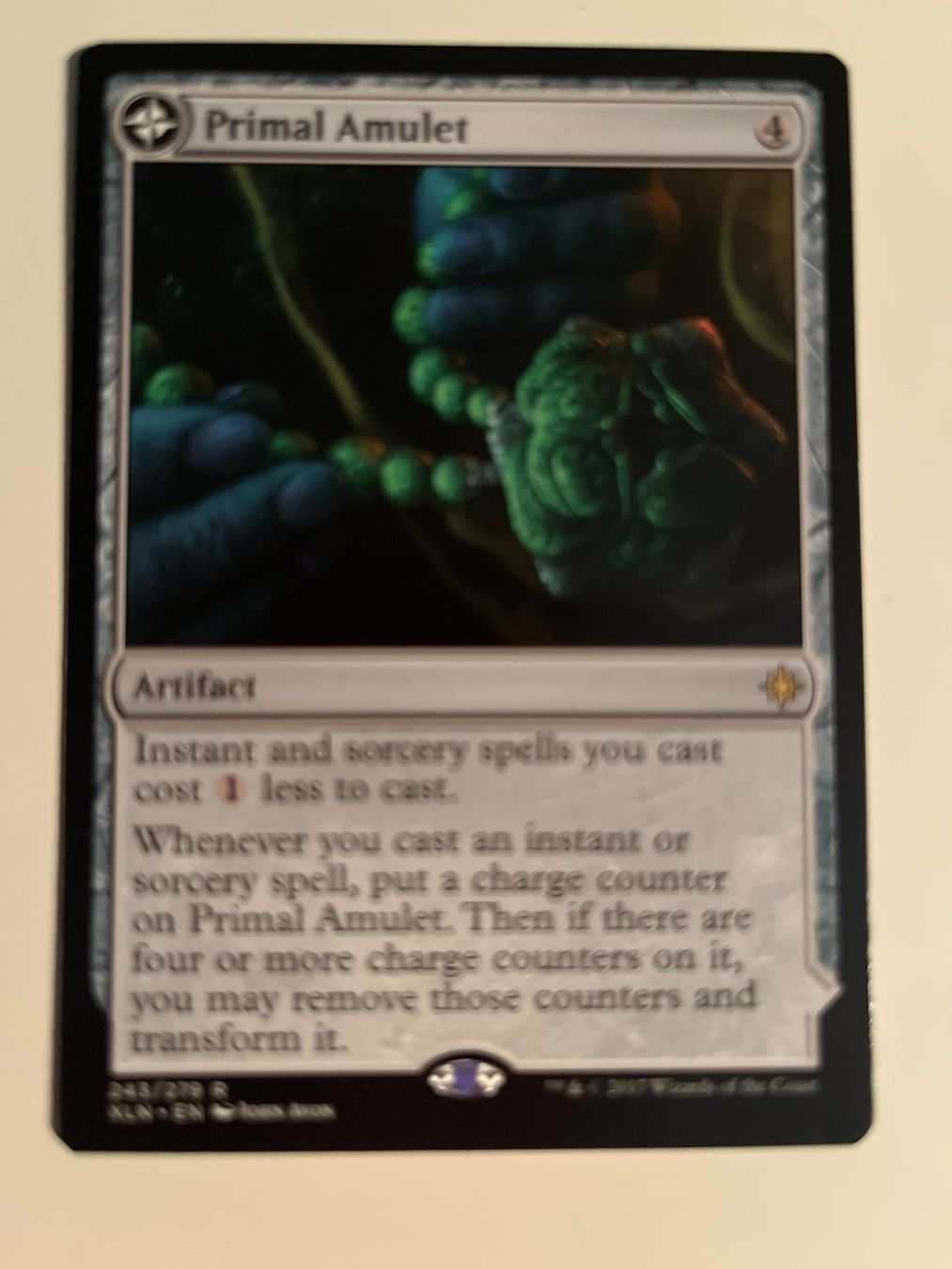 Magic The Gathering Sammelbilder & Trading cards: 1 x Primal Amulet - Magic: The Gathering - MtG – Gebraucht aus Kriens von Shadi1980