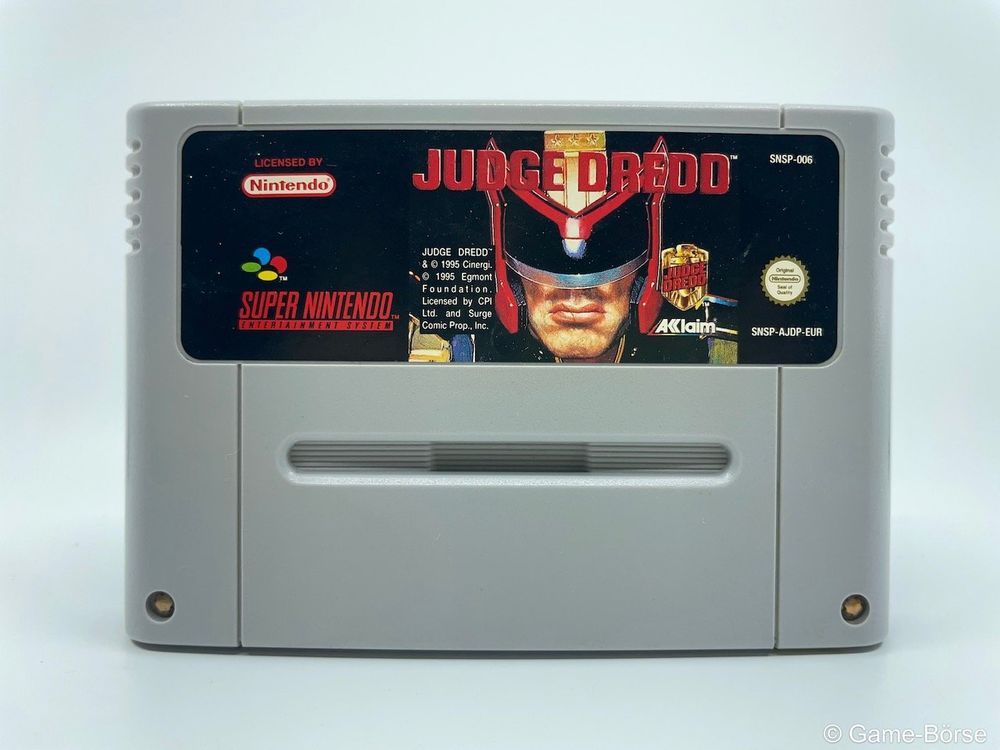 Test de Judge Dredd sur Sega Megadrive