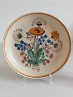 Schale Keramik - Blumenmotiv - Zahner Rheinfelden 1960