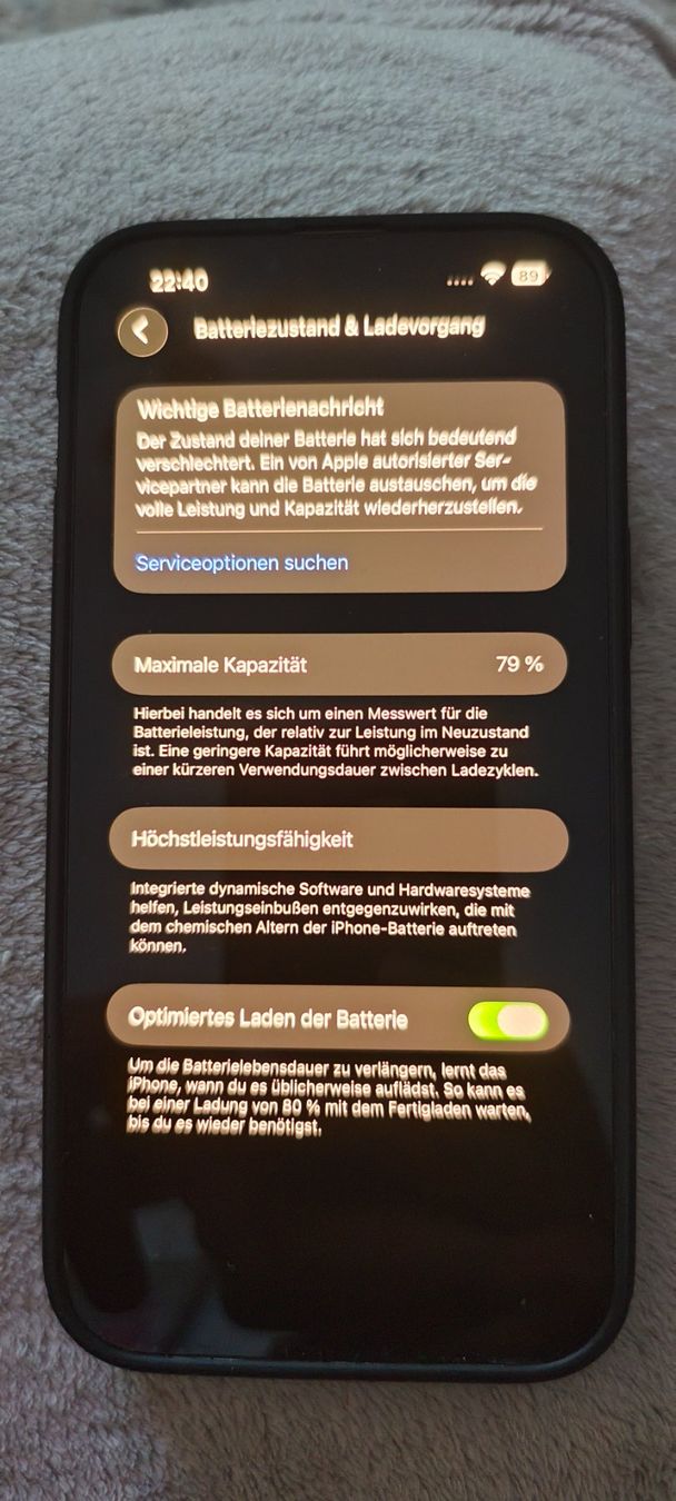 Apple Telefoni cellulari / Smartphones: iPhone 13 Pro Max 512GB mit Akku 79% – Usato da Nebikon venduto da veyselkose