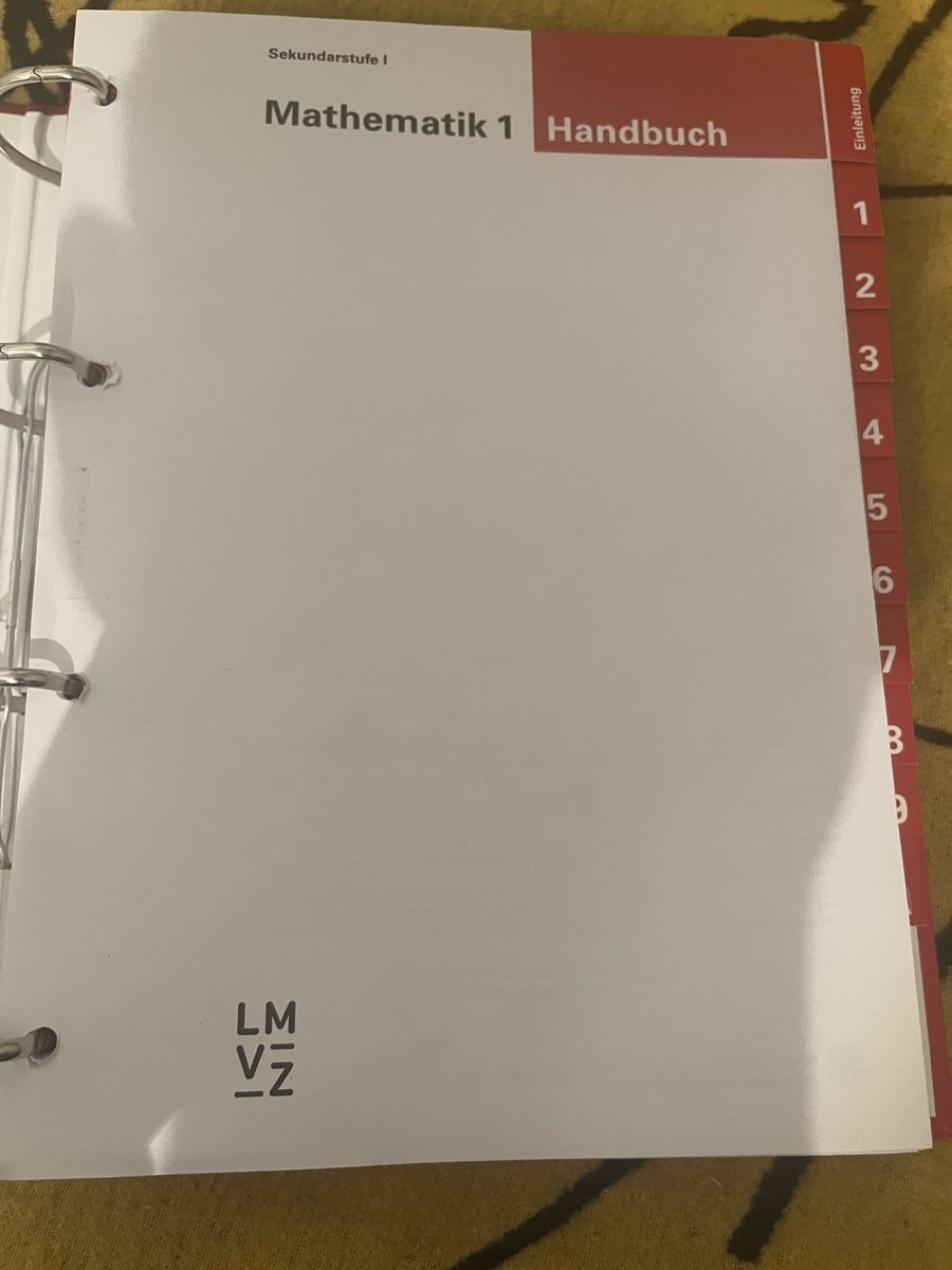 Classeurs: Mathematik Handbuch 1 – Neuf (Voir description) à Zürich par Zoran 1