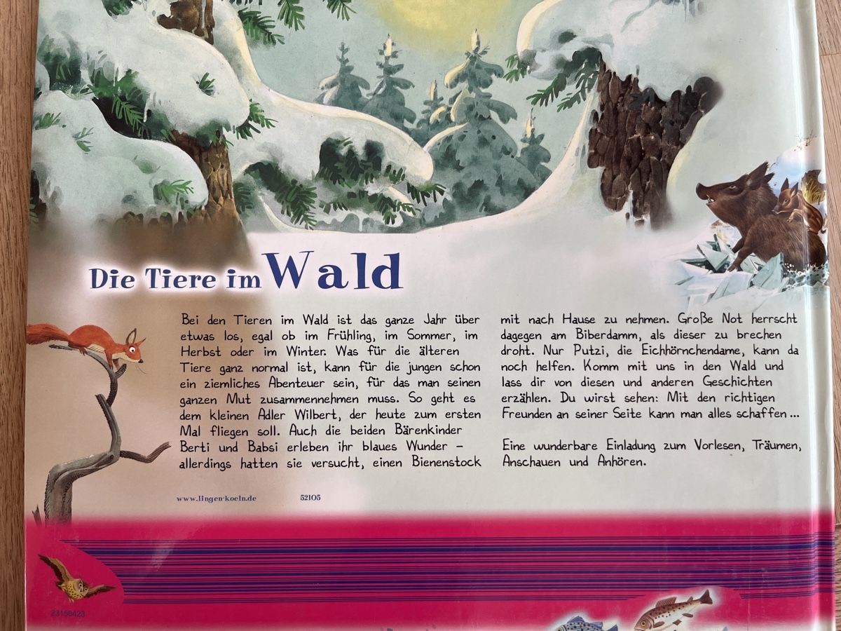 Libri: Die Tiere im Wald – Usato da Gebenstorf venduto da pas_9p6b 1