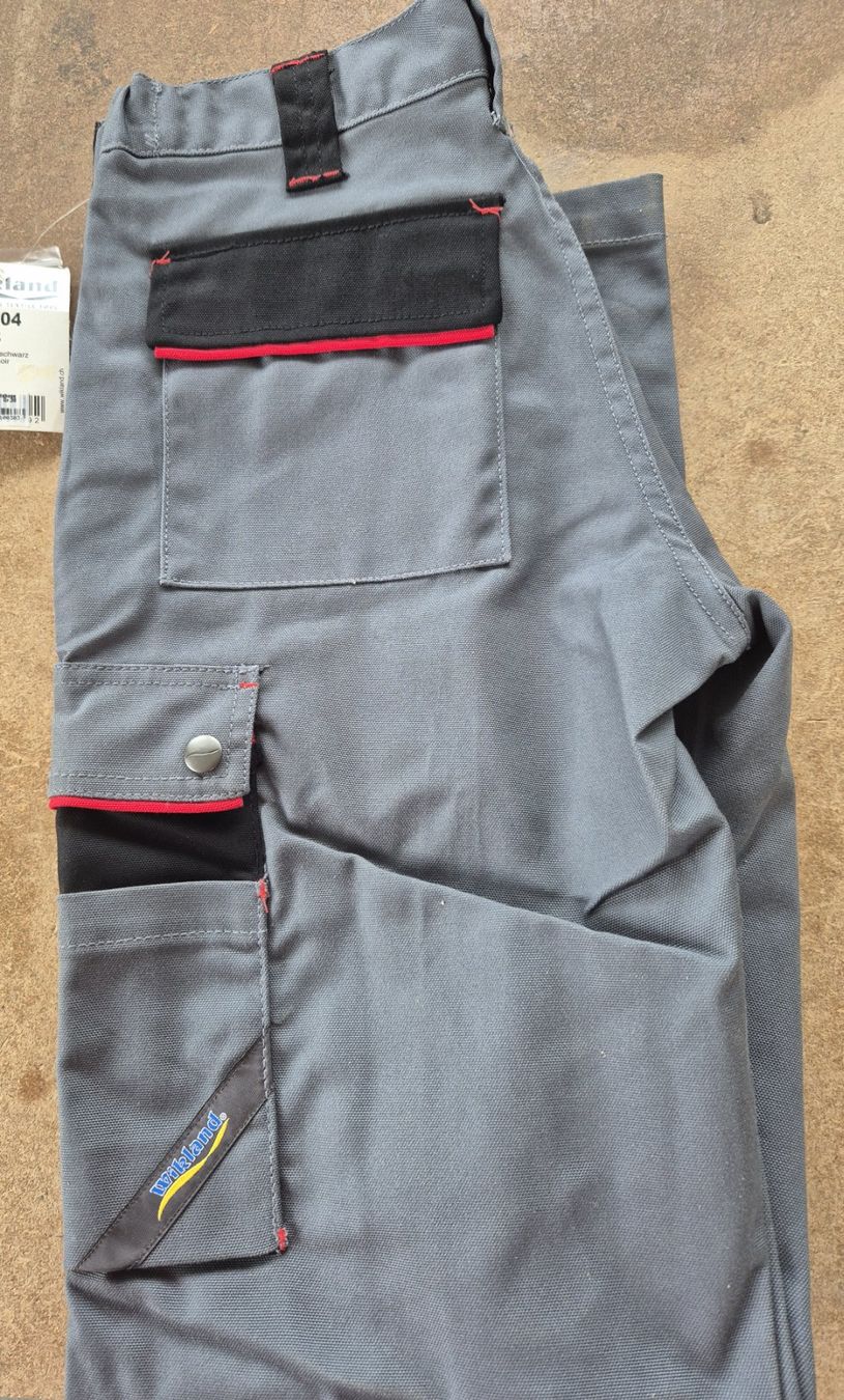 Wikland Pantaloni: Wikland Arbeitshosen Gr 48 – Nuovo (secondo la descrizione) da Rain venduto da motoguzzi55