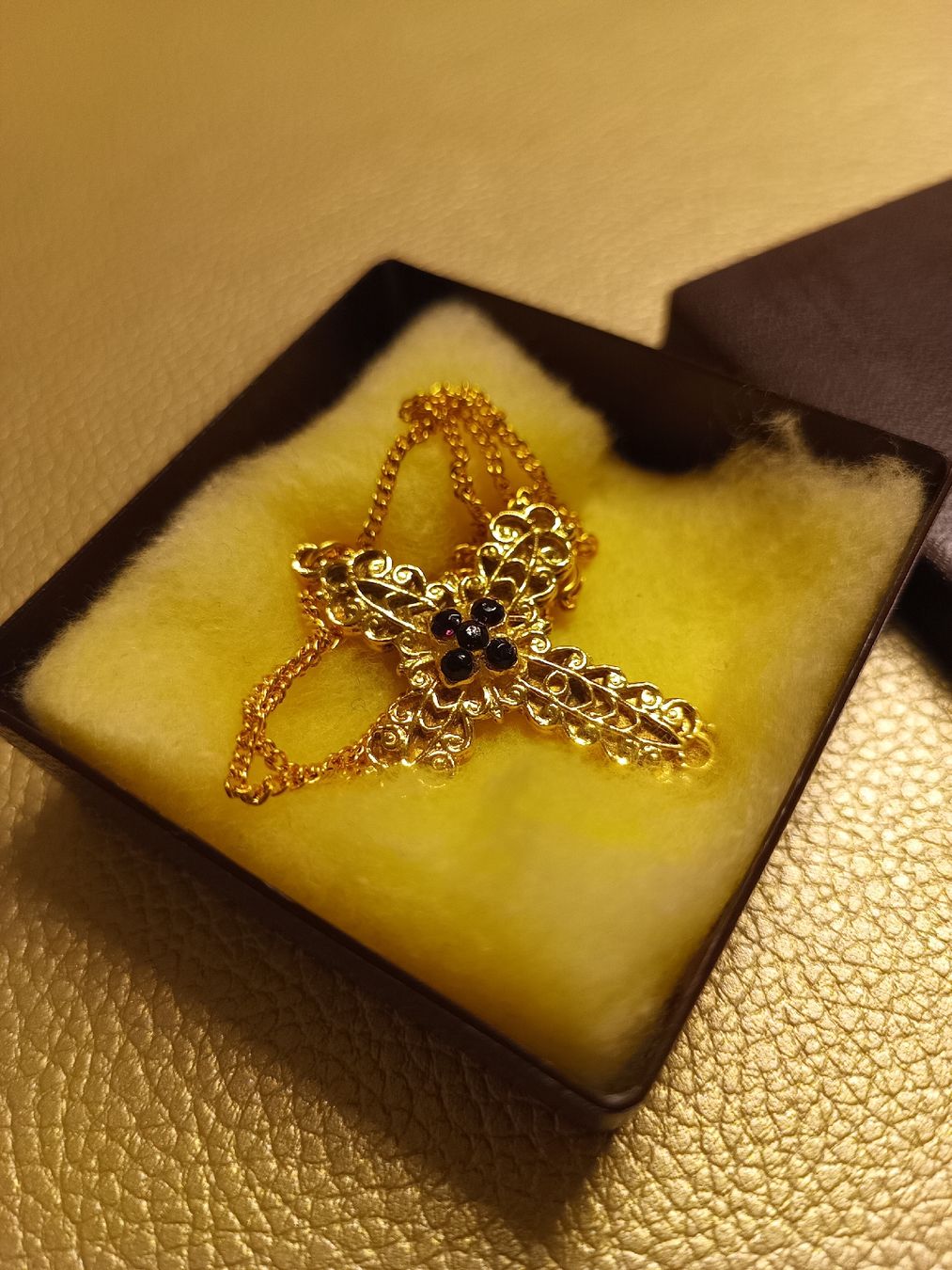 Ketten: Schmuck Halskette Kreuz mit Magnet – Neu (gemäss Beschreibung) aus Frümsen von Swissline90 5