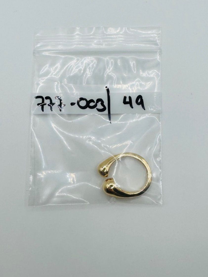 Anelli: Golden farbiger Ring / Grösse: 49 – Nuovo e nell'imballaggio originale da Frutigen venduto da glanzvolles.leben 2