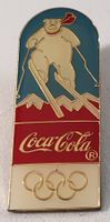 Z525 - Pin Olympic Winter Games Coca Cola Eisbär