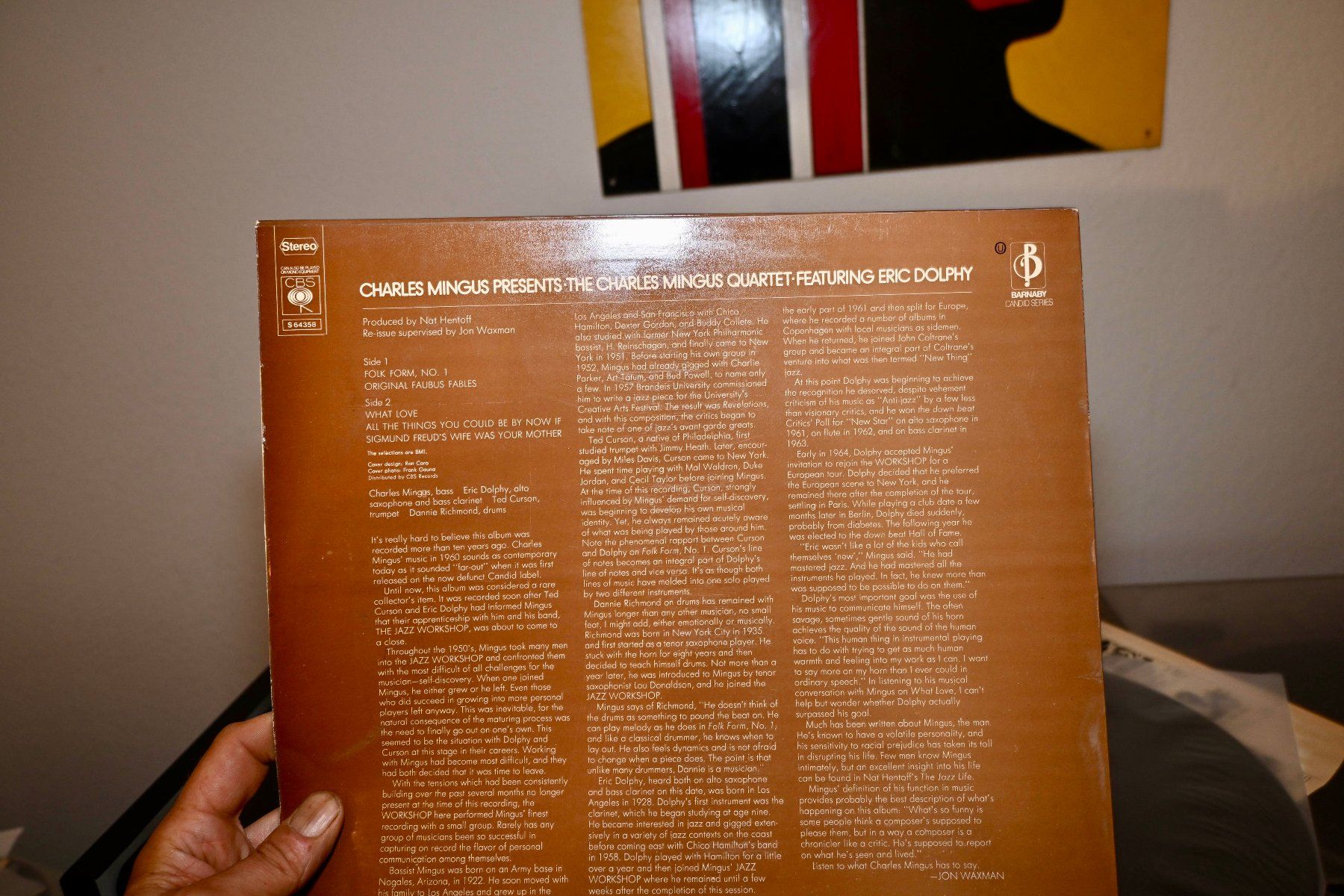 Dischi in vinile: The Charles Mingus Quartet Featuring Eric Dolphy LP 197 VG+ – Usato da Pfaffhausen venduto da mono_rec 4
