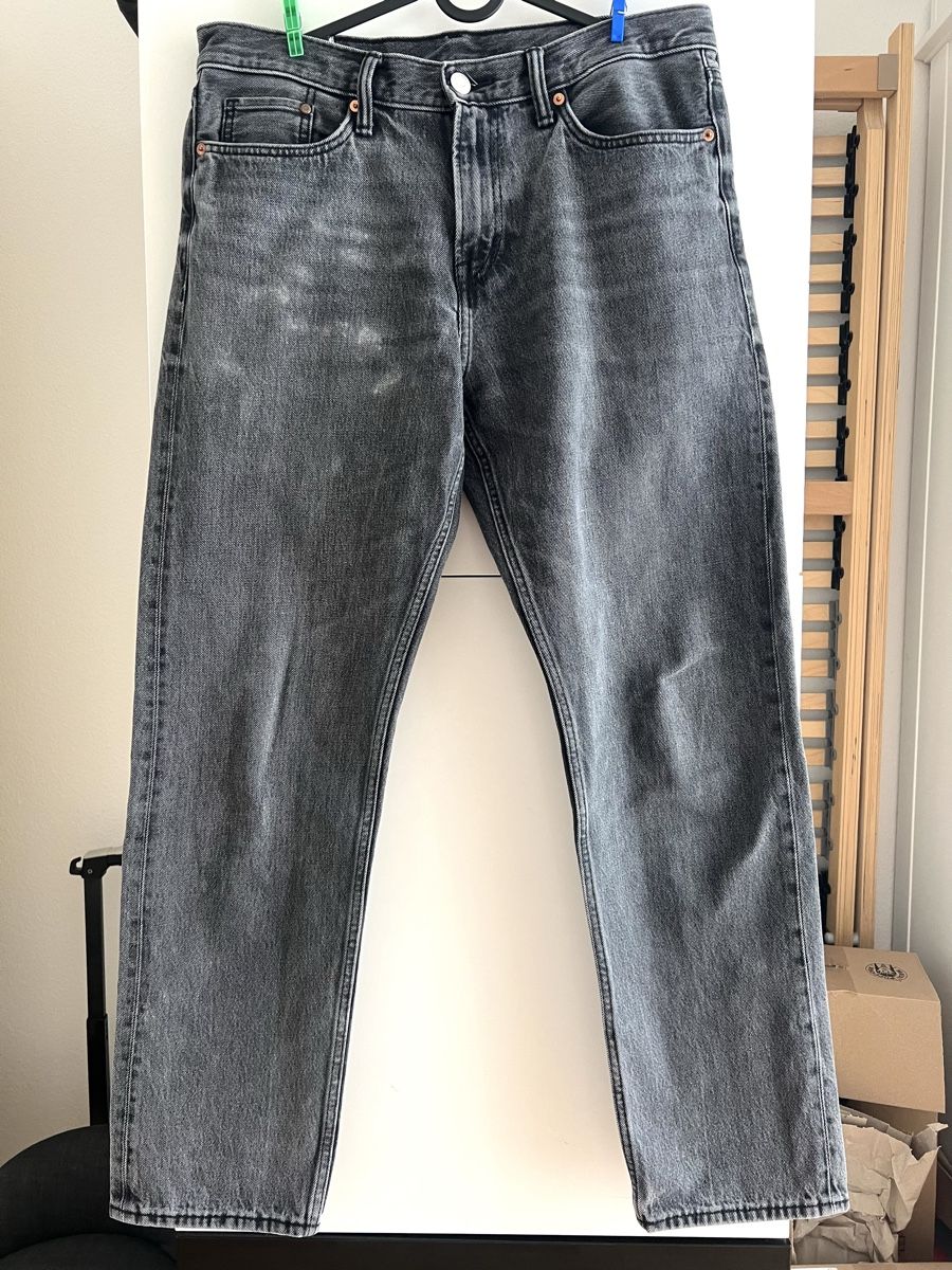 H&M Jeans: Jeans relaxed noir 34/32 – Usato da Lausanne venduto da luciano_RIC1