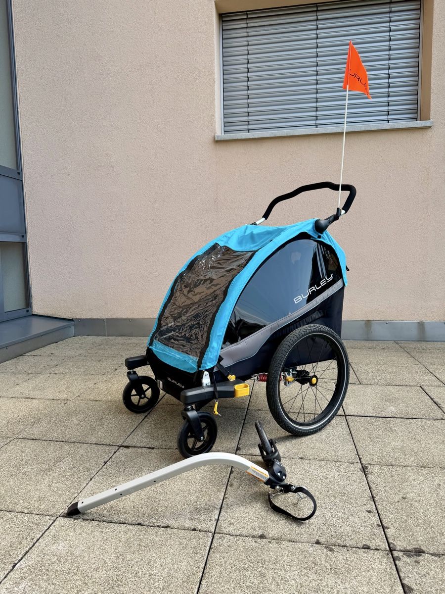 Burley Anhänger: BURLEY D‘Lite X 2 (DoppelSitz) – Gebraucht aus Freienbach von Badi1980 1