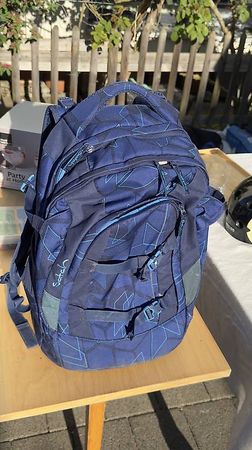 Satch Schulrucksack blau