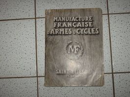 catalogue Manufacture armes de St Etienne 1929