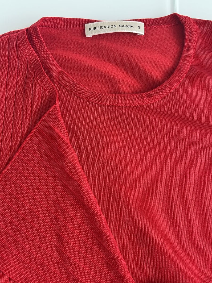 Pulls & Sweat-shirts: Purification Garcia Damen Pullover rot Grösse – Neuf (Voir description) à Schindellegi par nan_727n 3