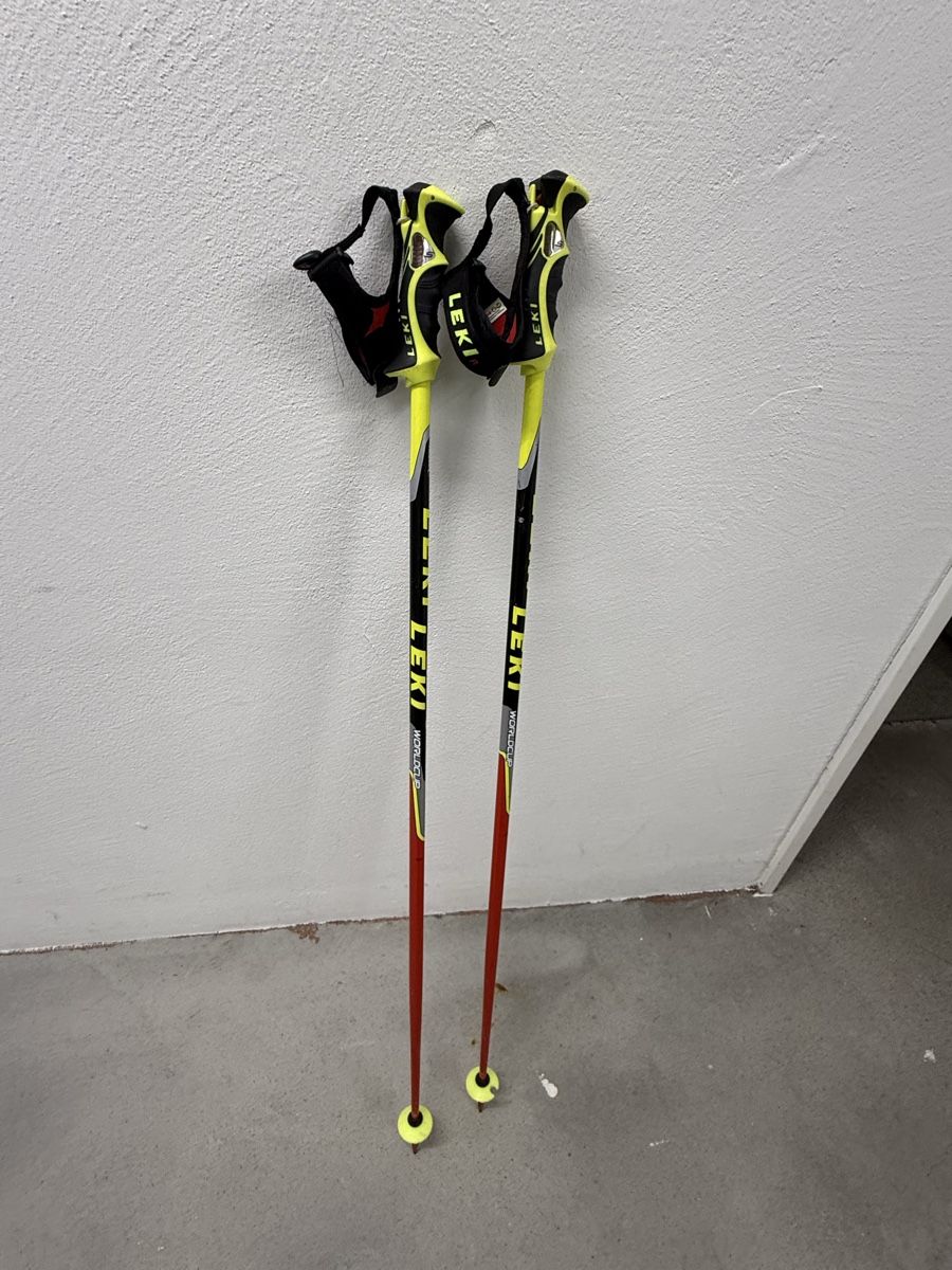 Leki Bastoncini da sci: Leki Skistöcke 120cm – Usato da Erschwil venduto da norge99