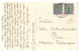 🇨🇭Pro Juv Z33/Mi214 - 1925 - Sur carte postale - Auf AK