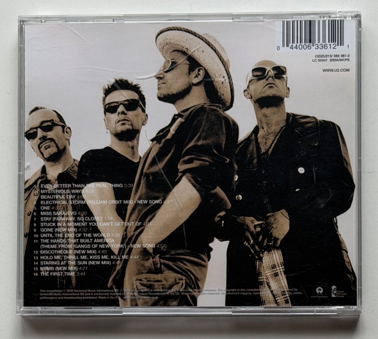 CDs: U2 / The Best Of 1990-2000 – Gebraucht aus Näfels von rottabi 1
