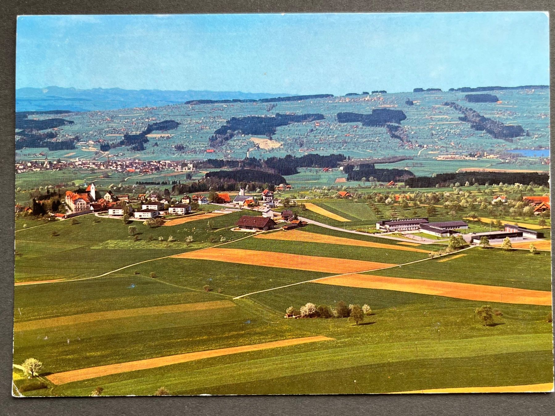 Ansichtskarten: Hohenrain LU/ Ortsansicht ca 1970 – Gebraucht aus Ostermundigen von