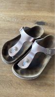 Birkenstock Gr. 34 Zehentrenner Gizeh MetallicRose gebraucht