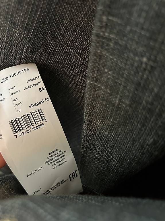 Giacche: WINDSOR SAKKO NEUWERTIG – Usato da Basel venduto da Mike744 4