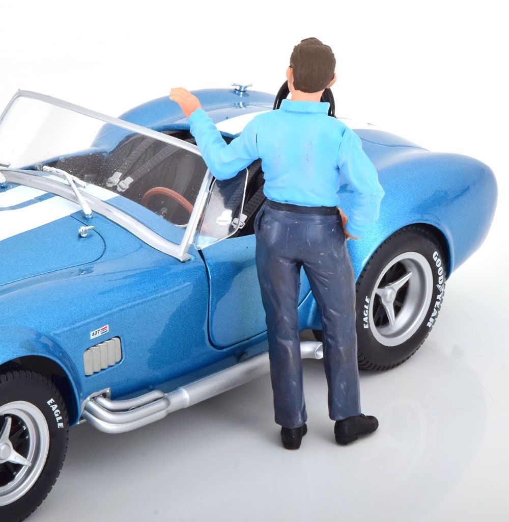 Modellini d'auto: FIGUR CARROLL SHELBY 1966 1:18 LE MANS – Nuovo e nell'imballaggio originale da Suhr venduto da Moebelsiralfred 1