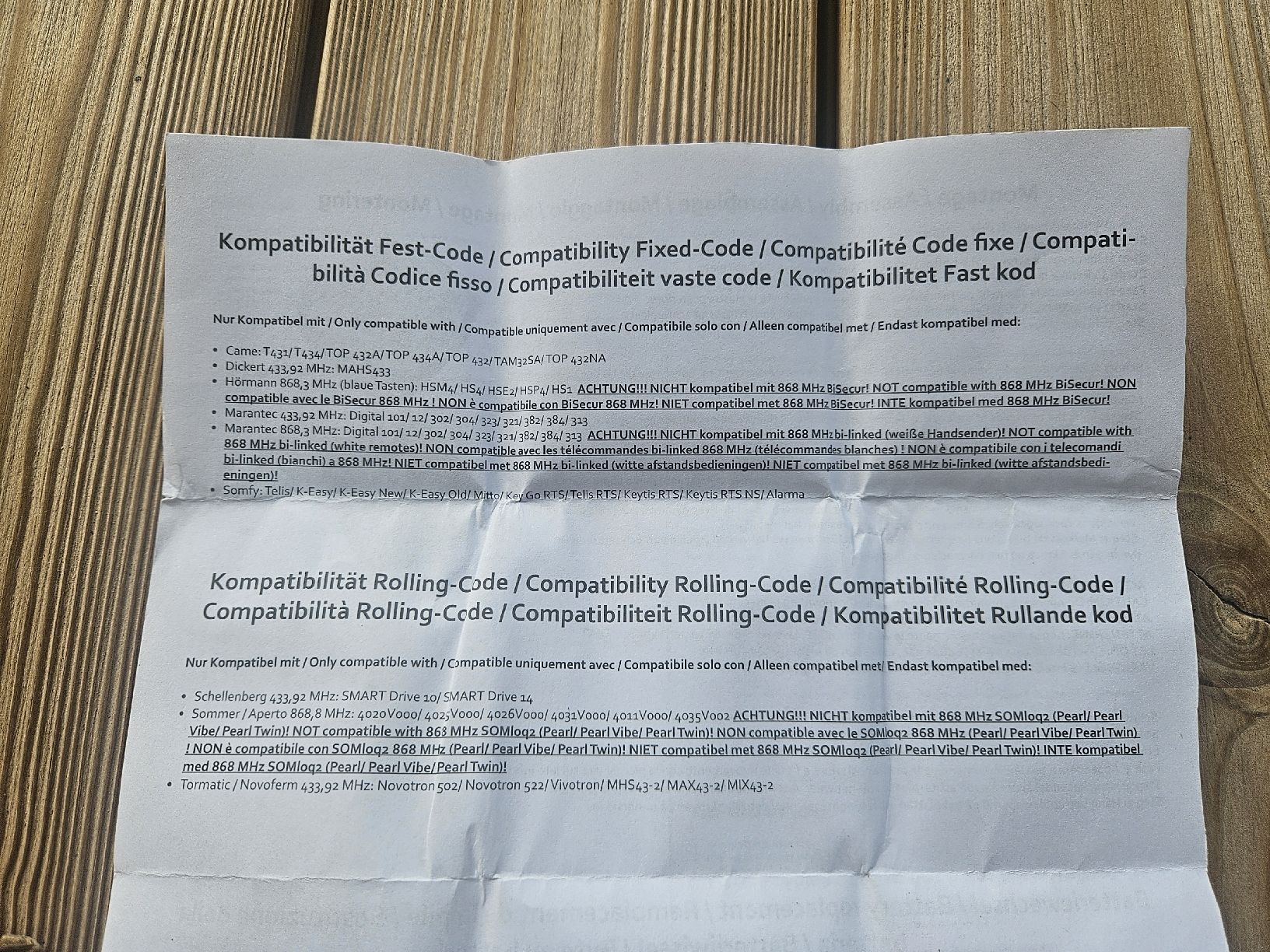 Telecomandi: Schartec Univerasal Funkcode-Taster / Sender – Usato da Tägerwilen venduto da picasso811 4