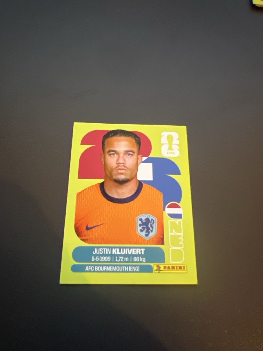 Panini Carte collezionabili: Kluivert NED 16 Panini WM 2026 – Nuovo (secondo la descrizione) da Möhlin venduto da fl433