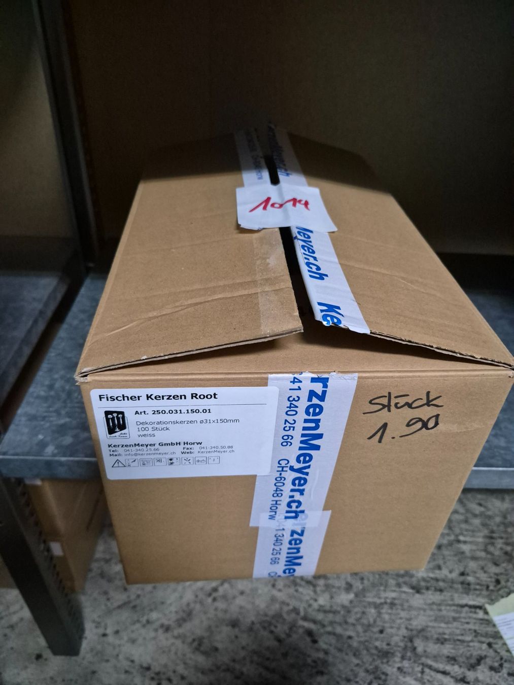 Candele: 1014 Posten Kerzen aus Liq – Nuovo (secondo la descrizione) da Derendingen venduto da Meisterstuecke 3