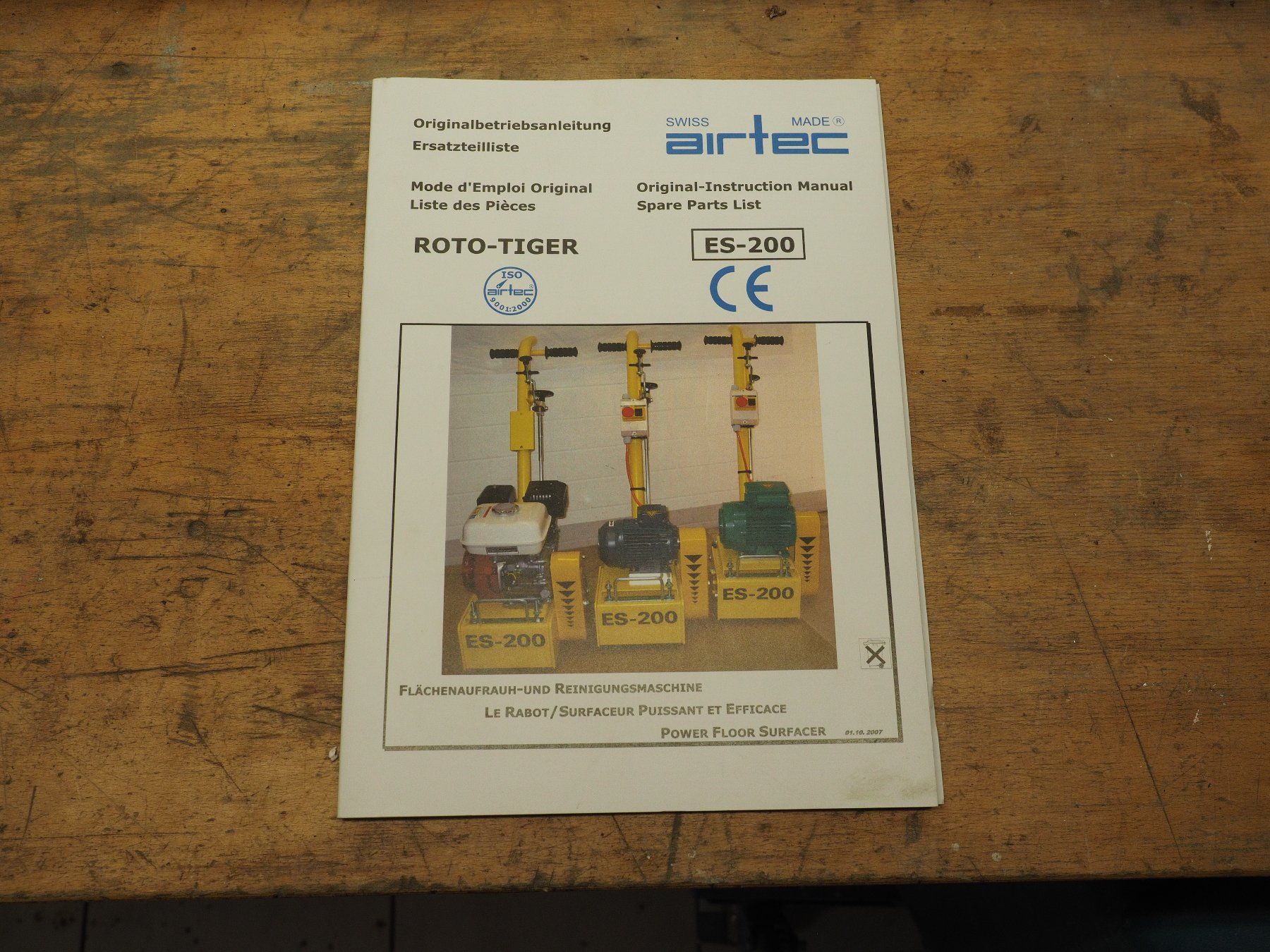 Alle Maschinen: Airtec "ROTO-TIGER" ES 200 – Gebraucht aus Arboldswil von Alexis46