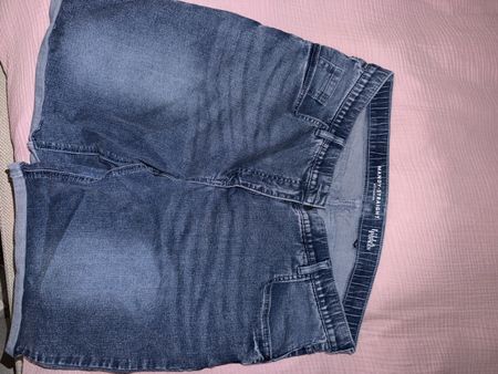 Jeansshorts Lila Popken Grösse 48 guter Zustand