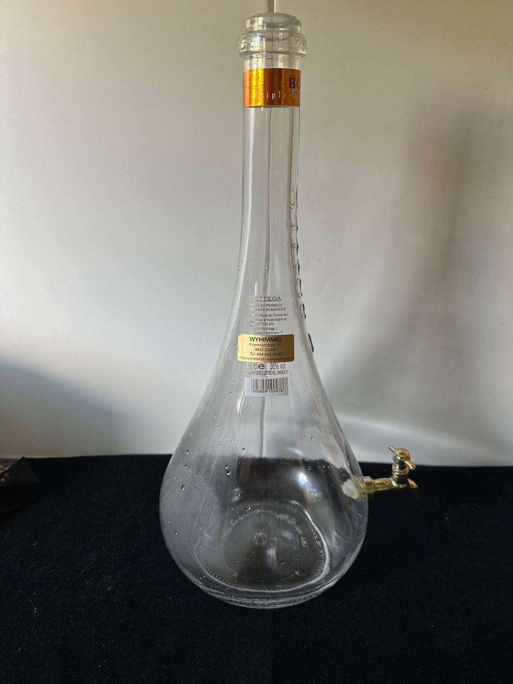 Autres: Grosse, leere Grappa-Flasche mit mit Hänchen – D'occasion à Zürich par Chaeffeler 1