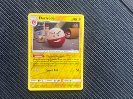 Pokemon Electrode Reverse Holo Team Up englisch near Mint